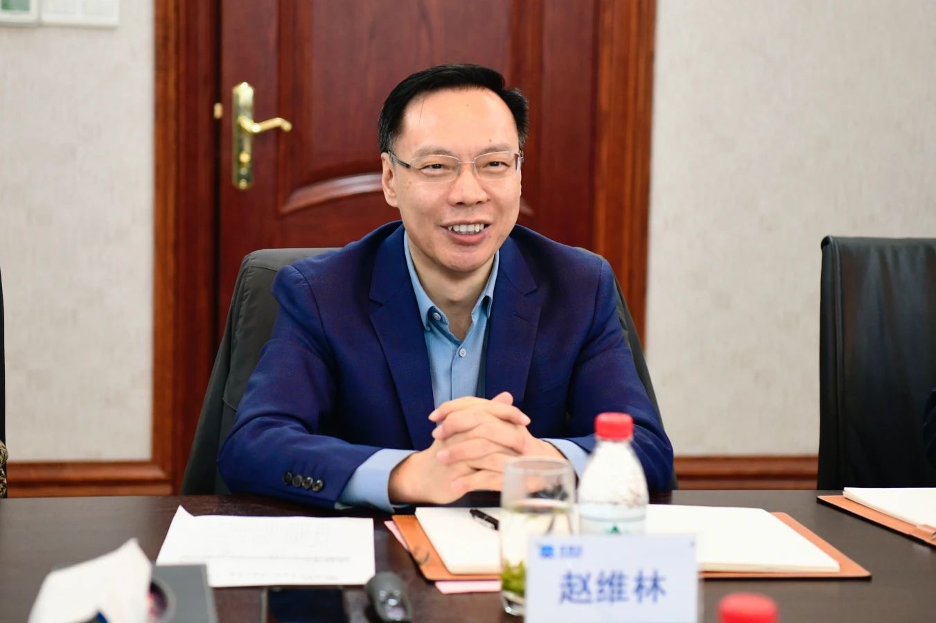 江苏省贸促会(国际商会)党组书记、会长王善华一行调研苏美达 江苏省贸促会(国际商会)党组书记、会长王善华一行调研苏美达